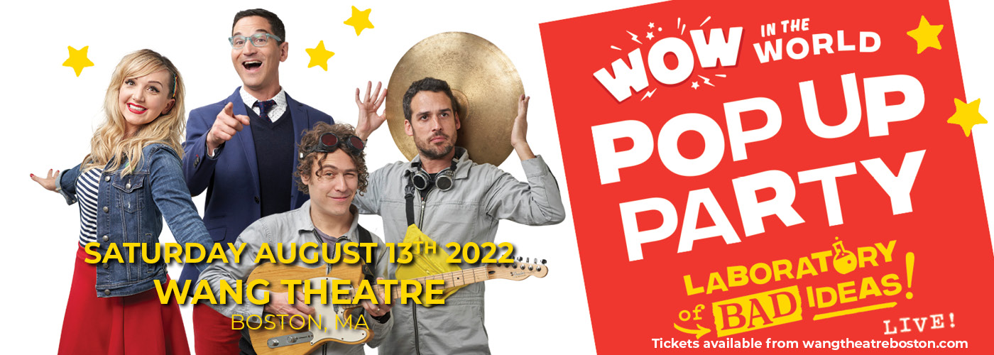 Wow In The World Pop Up Party: Laboratory of Bad Ideas [CANCELLED]