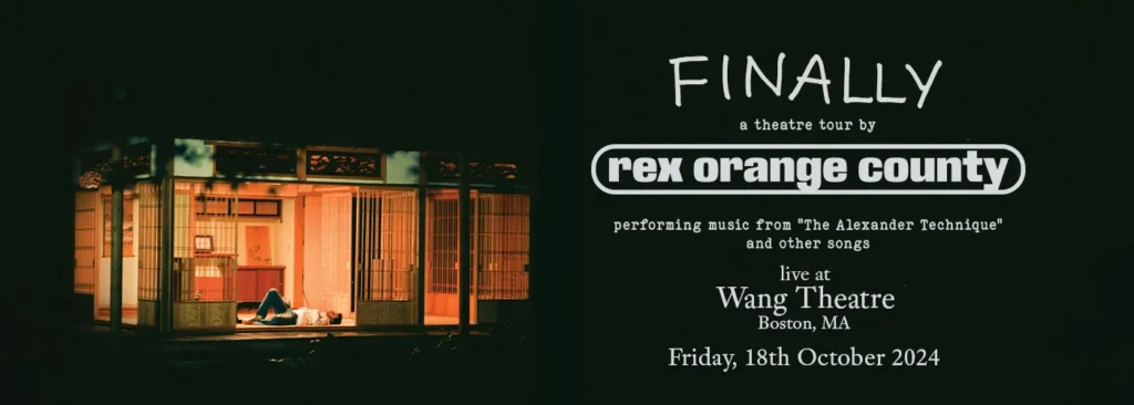 Rex Orange County at Wang Theater At The Boch Center