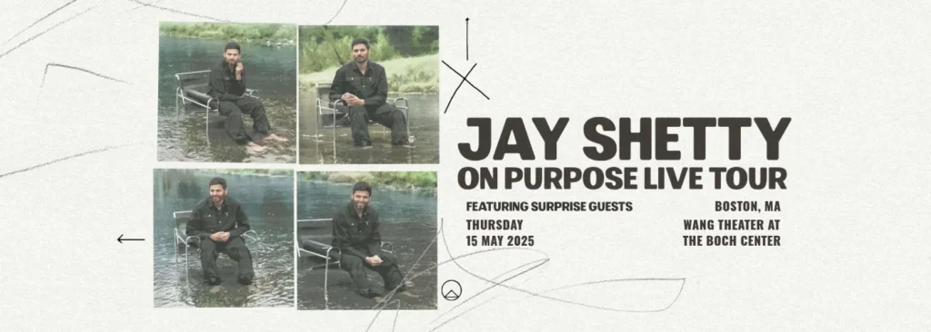 Jay Shetty at Wang Theater At The Boch Center