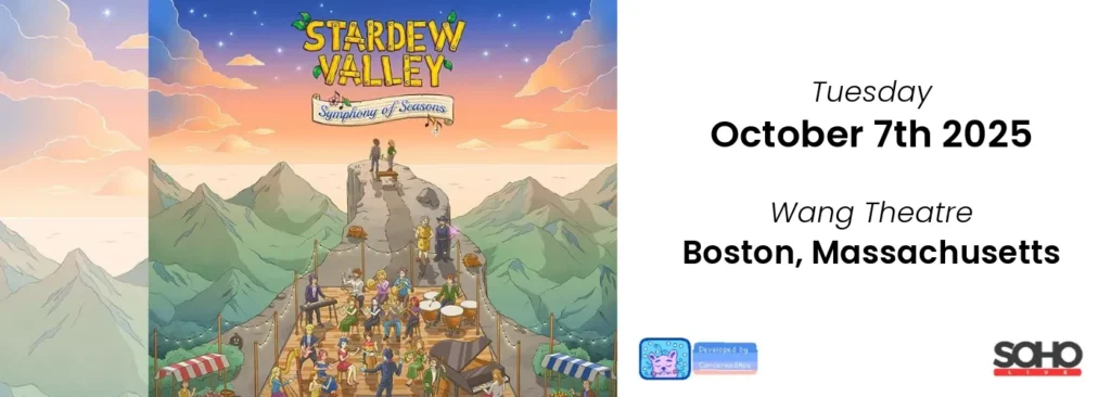 Stardew Valley at Wang Theater At The Boch Center